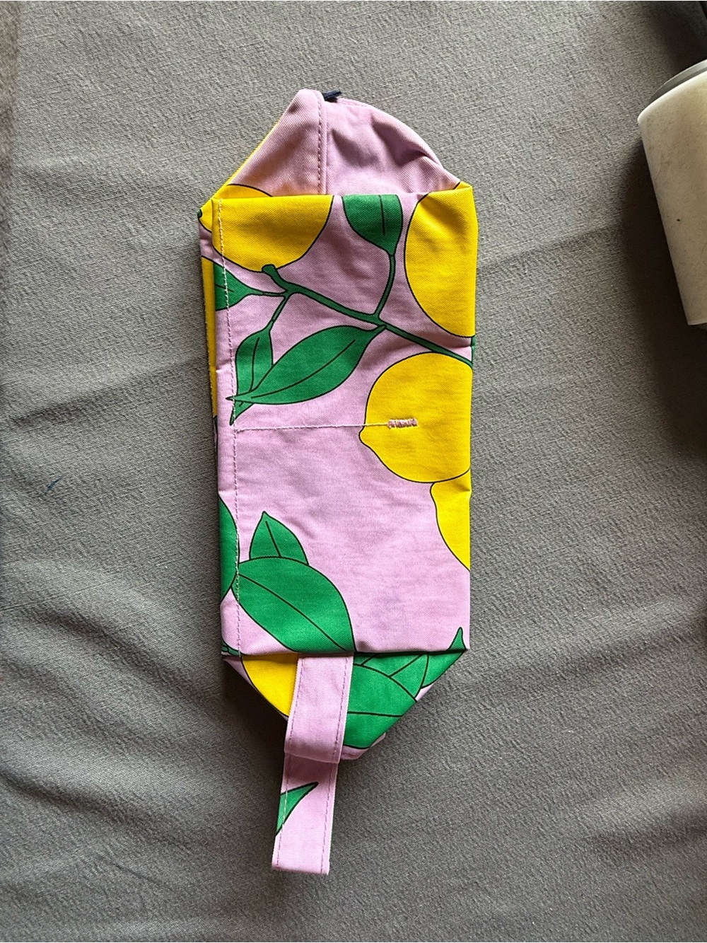 BAGGU Lemon Tree Dopp - Picture 2 of 2